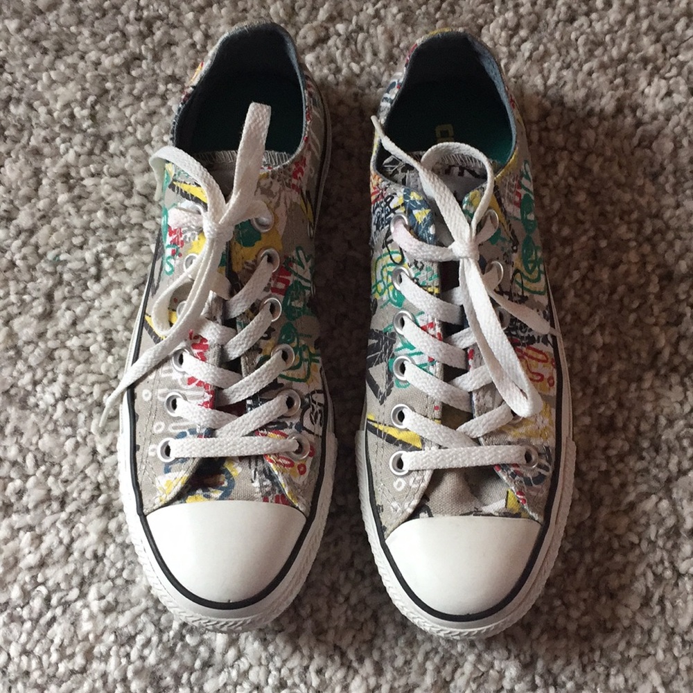 Converse Chuck Taylor All Star graffiti  sz 7